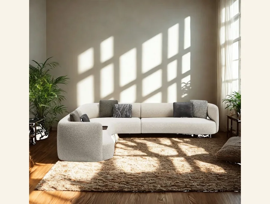 L-Shaped Couches furniture collection at Oberoi Living Interiors