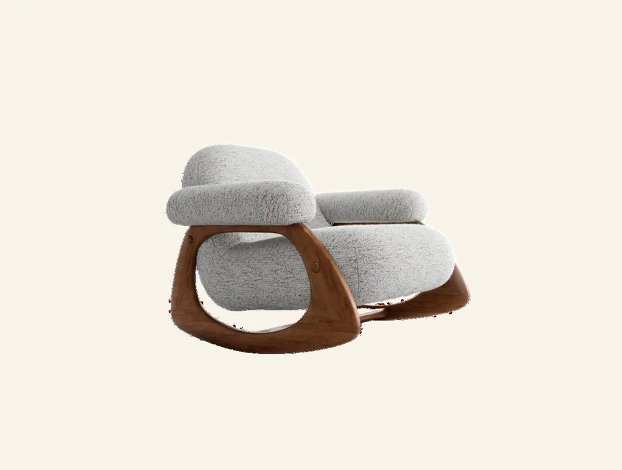 Opal (Rocking) Accent Chairs by Oberoi Living Interiors