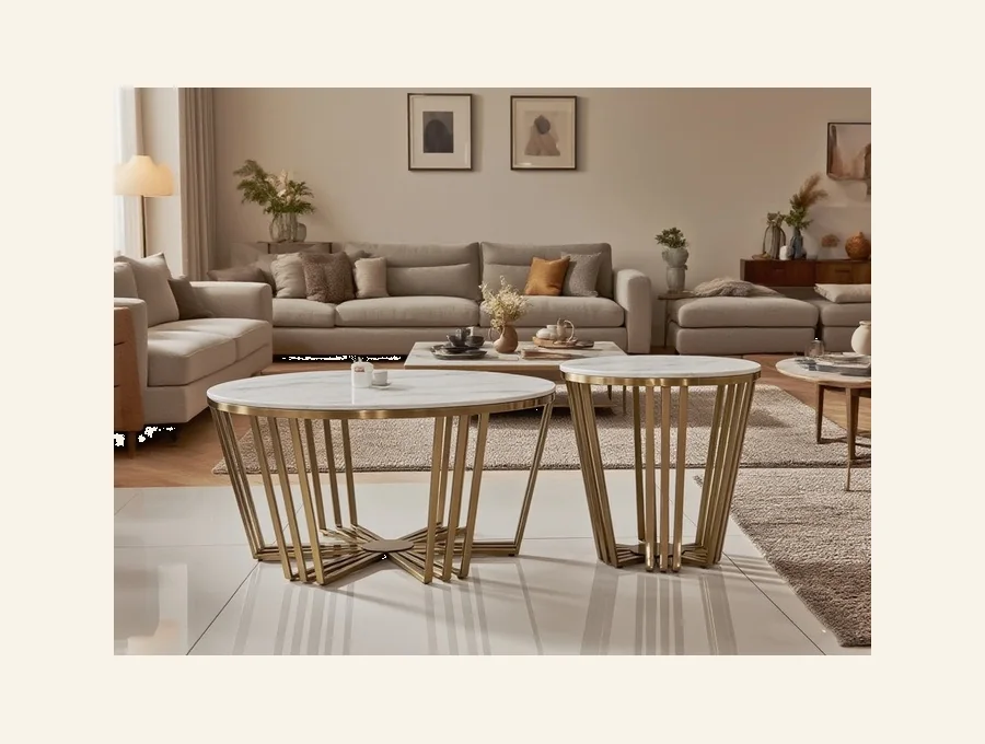 SC095 Gold PVD Series by Oberoi Living Interiors