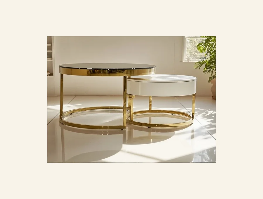 SDA Gold PVD Series by Oberoi Living Interiors